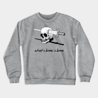 skull's wisdom 1 Crewneck Sweatshirt